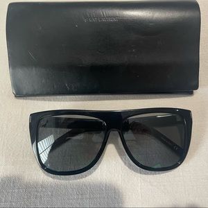 Saint Laurent Unisex Flat Top Square Sunglasses, 59mm